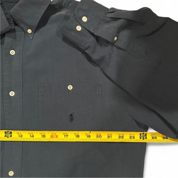 VTG Men’s Polo Ralph Lauren Men's Slate Button-Down Shirt Size Large - Picture 5 of 7